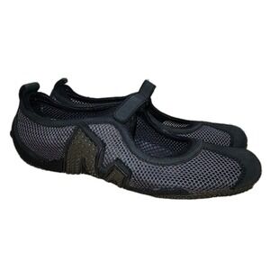Merrell Relay Tour Mary Jane Black Minimalist Barefoot Walking Shoes Women's 8.5